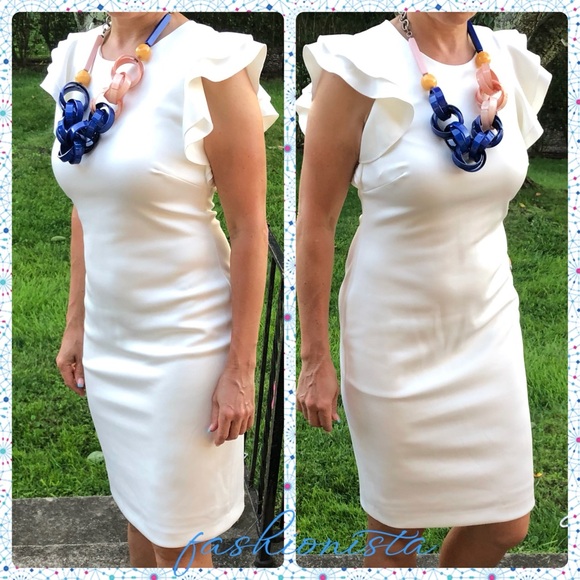 NWT ANTHROPOLOGIE Chunky Glass Boho Chic Link Necklace - Picture 2 of 7